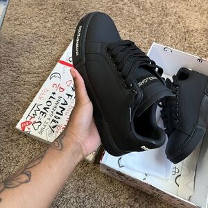 Dolce & Gabbana Men's Classic Black Sneakers